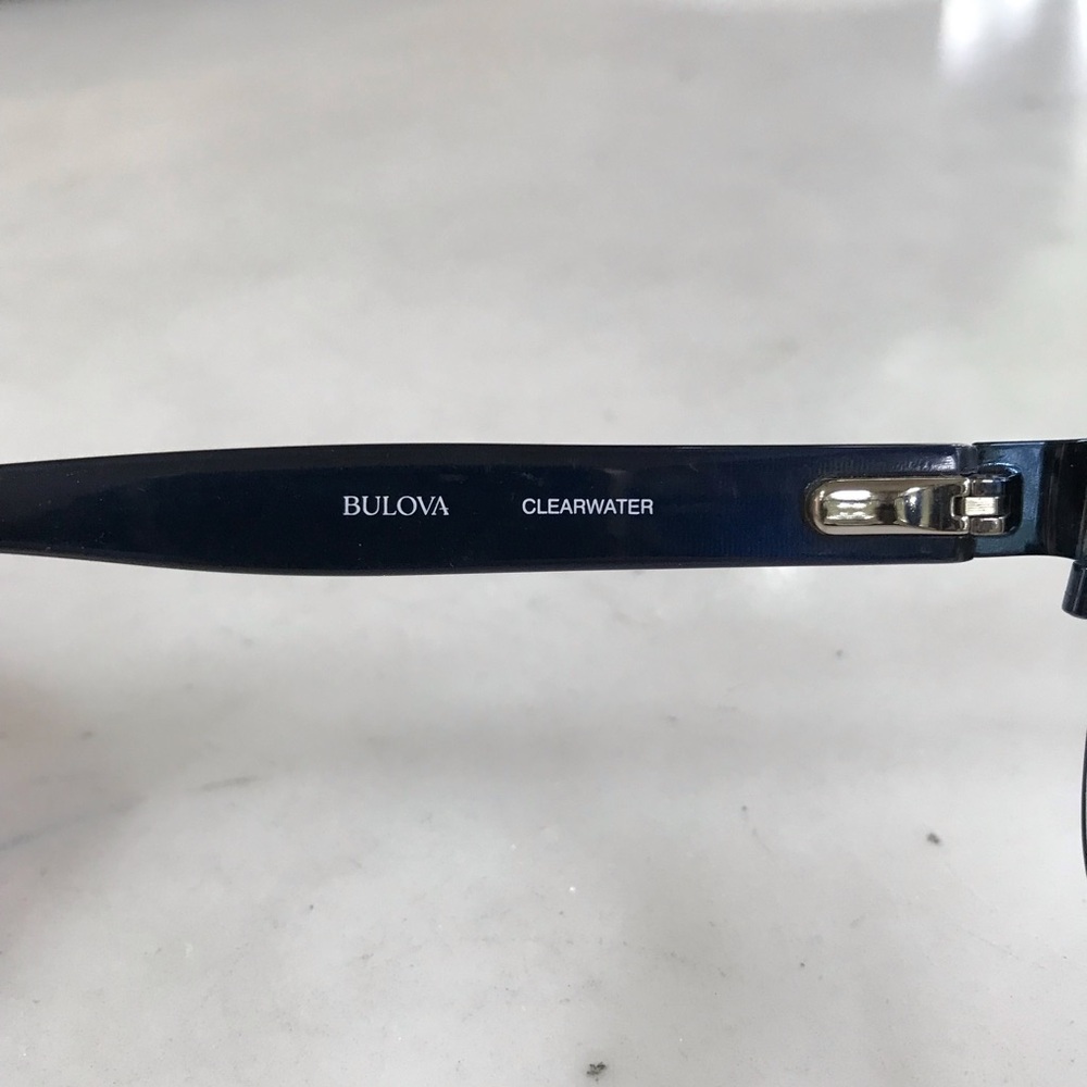 Bulova Clearwater Glasses in Sapphire -  53-16-140 - Blue Metal Eyeglasses - Picture 4 of 8